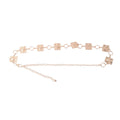 Natural Gold Square Chain Belt