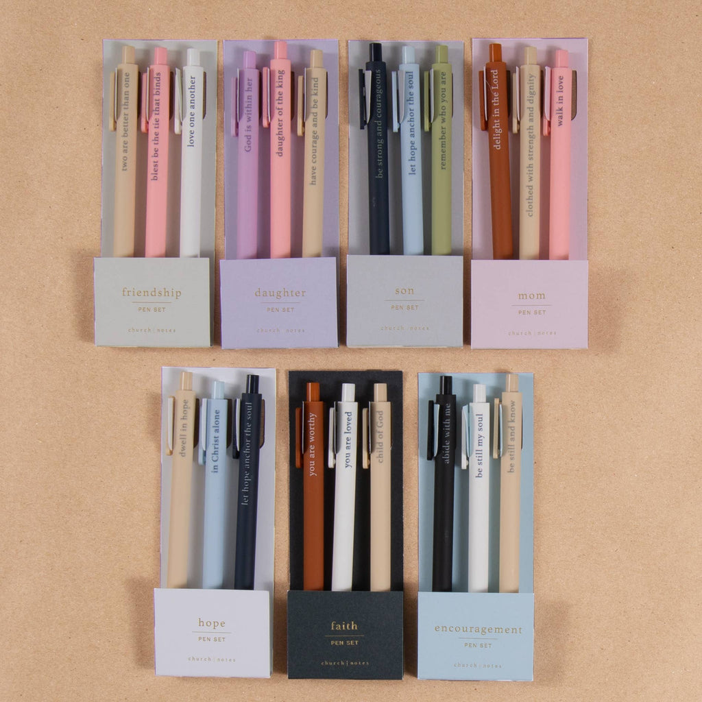 Mom Bible Study Pen Set