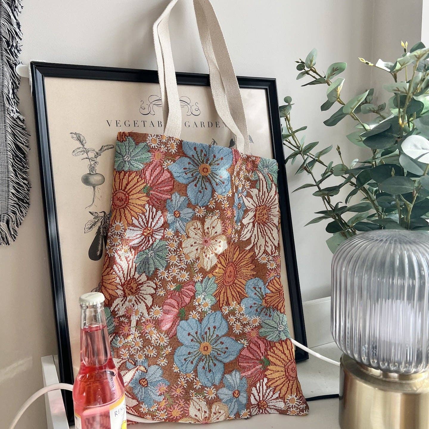 Vintage Camping Tote bag