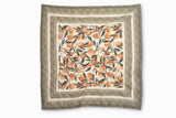 Flutterby Bandana | Orchard - Olive & Peach
