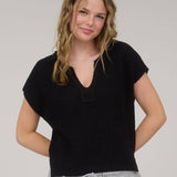 Split Neck Pullover