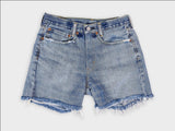 Mid-Rise Upcycled Denim OG Shorts - Original