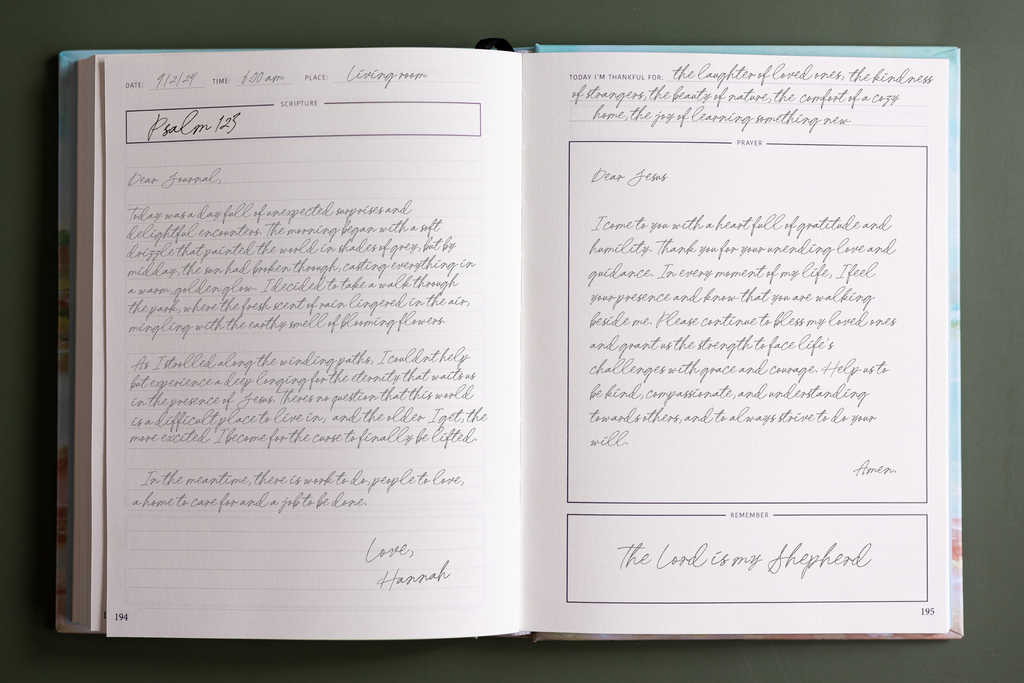 Ink Leather Quiet Time Companion