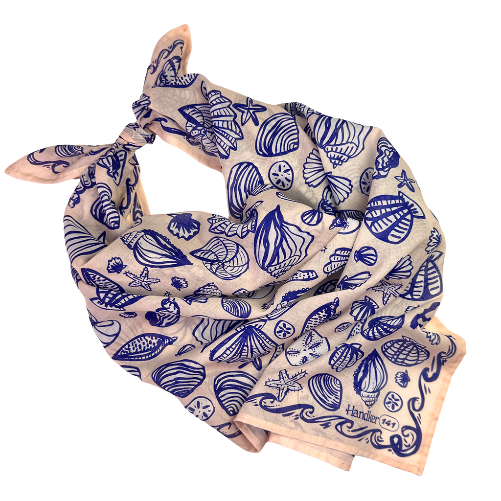 34" Wild Rag Seashore Bandana
