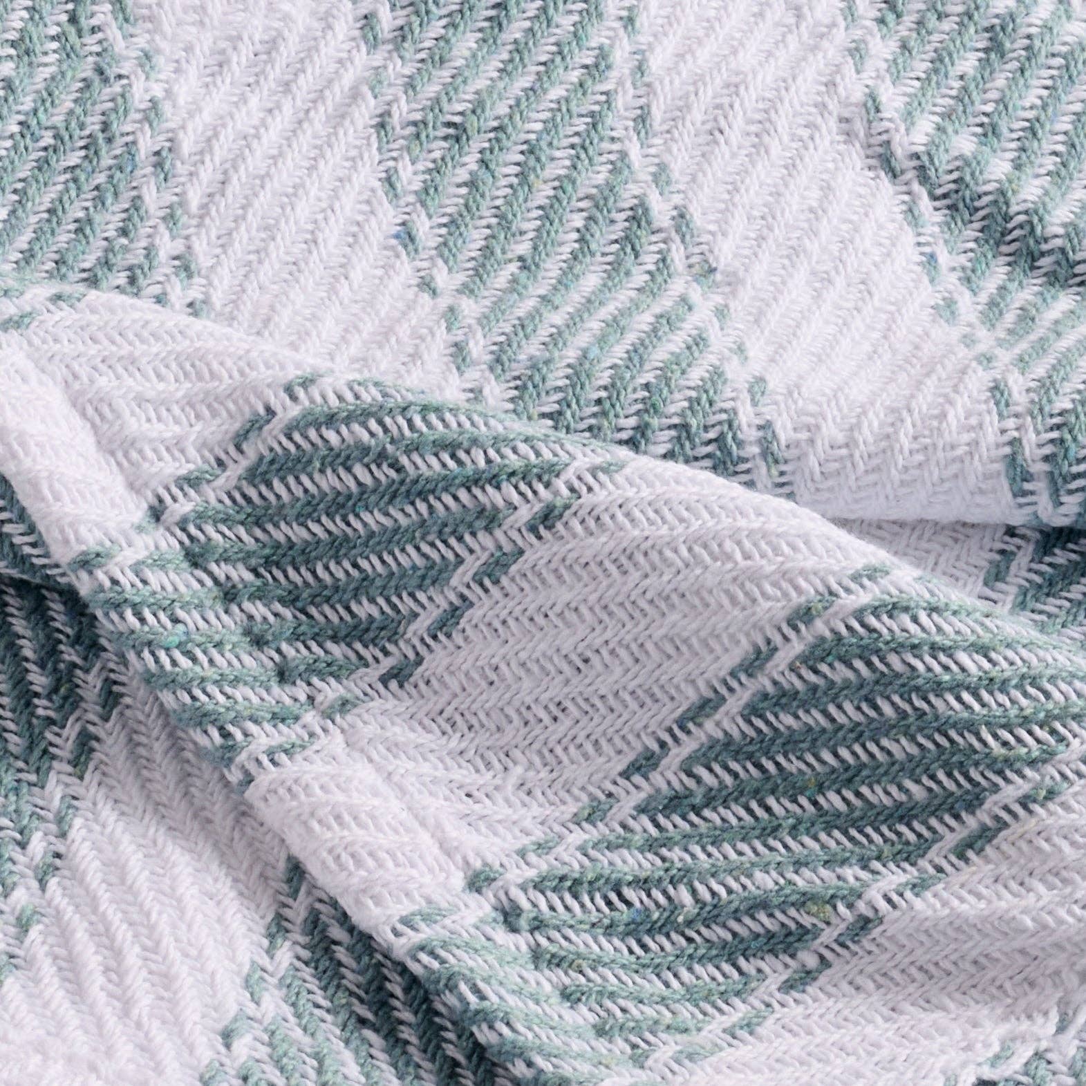 Garmee Upcycled Cotton Beach Blanket - Blue