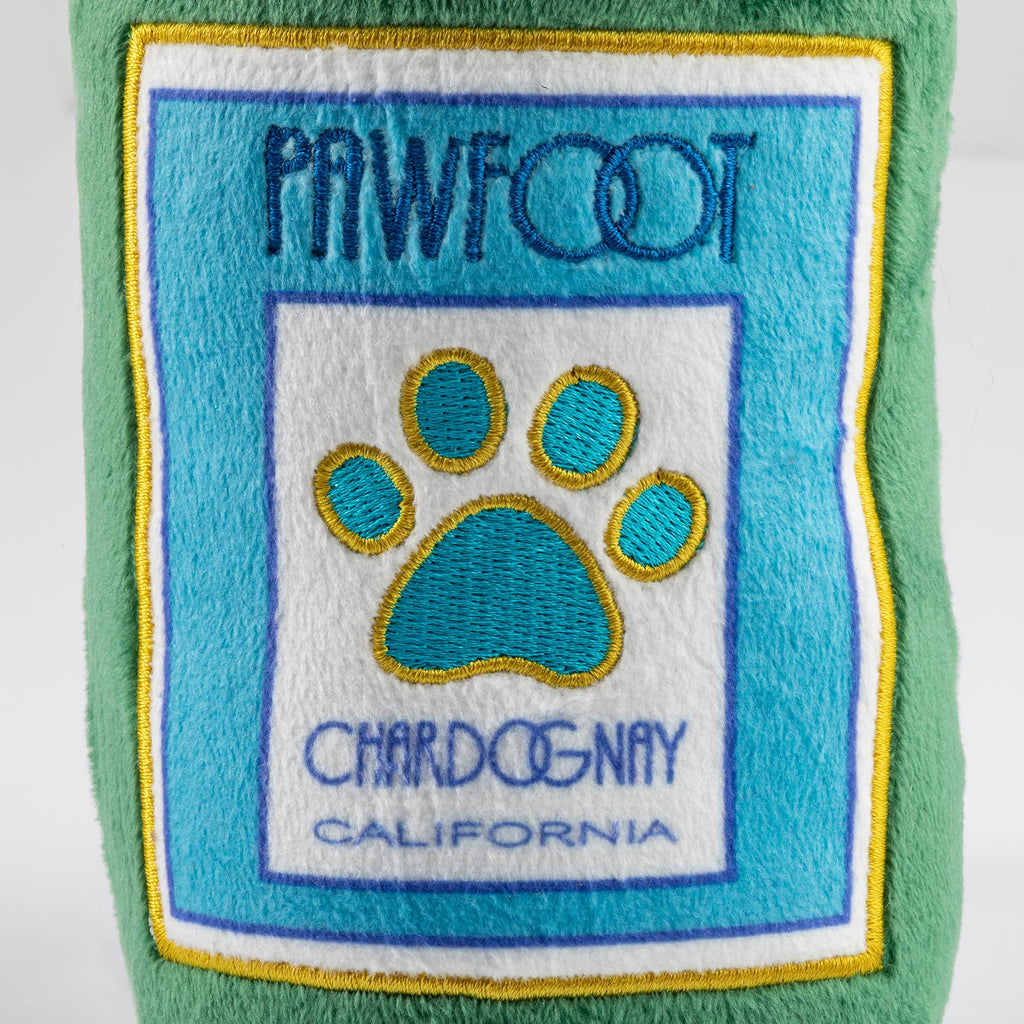 Pawfoot Wine Squeaker Dog Toy
