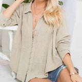 Sara Button Down