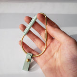 Brass Key Carabiner - “Pear"