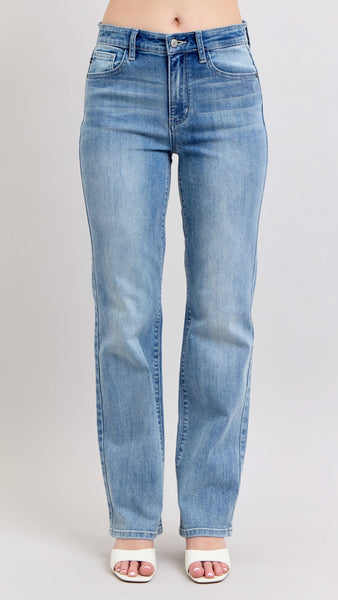 Medium Wash 90's Straight