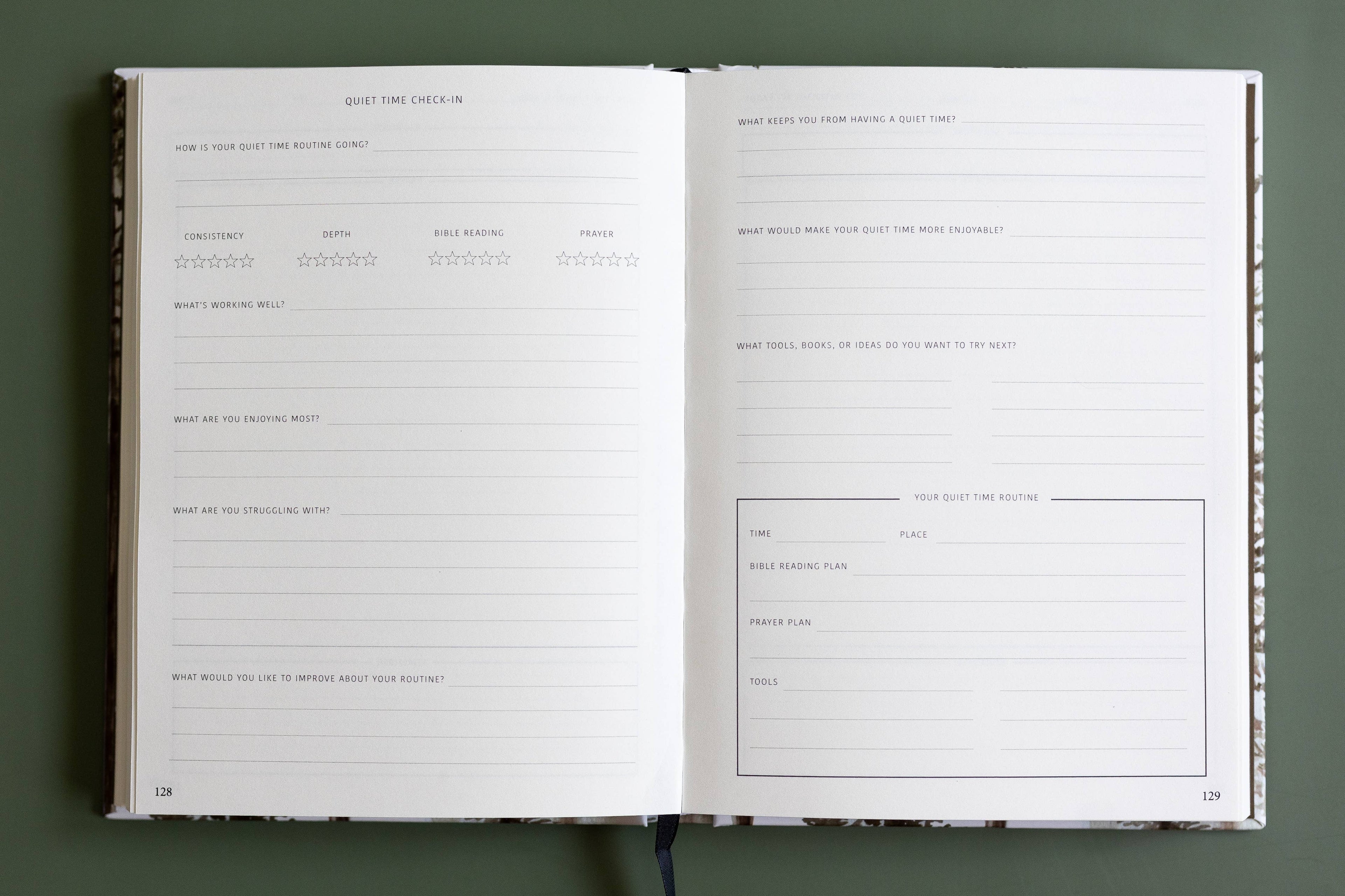 Ink Leather Quiet Time Companion