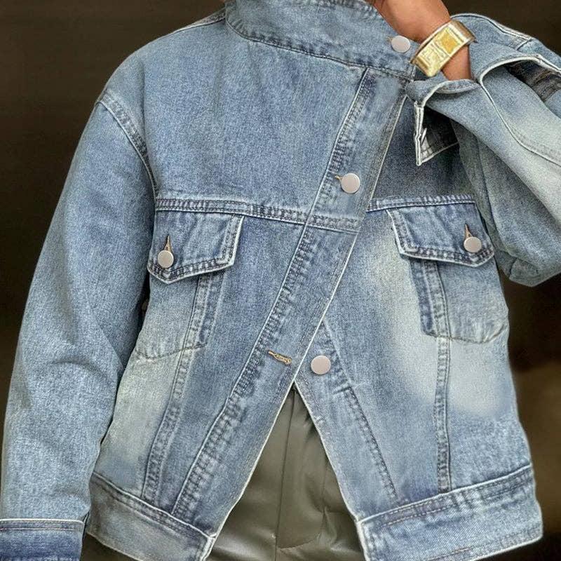 Chic Oversized Denim Jacket