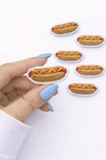 Mini Hot Dog Embroidered Patch