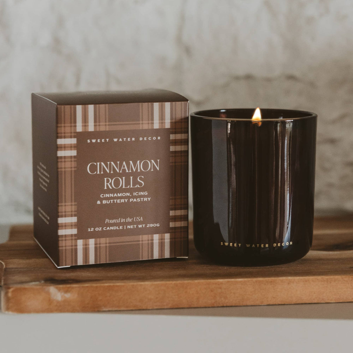 Cinnamon Roll 12oz Soy Candle