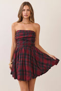 Scarlett Plaid Bubble Dress