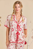 Christmas Print Pajama Set
