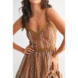 Floral Embroidered Dress