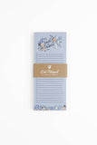 Blossom List Notepad - Blue Floral To-Do List