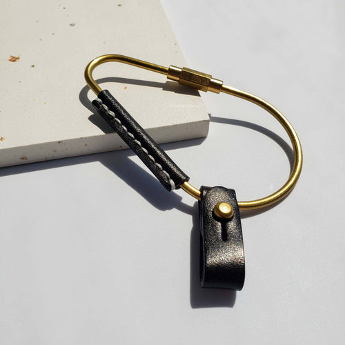 Brass Key Carabiner - “Pear"
