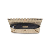 Priscilla Woven Clutch