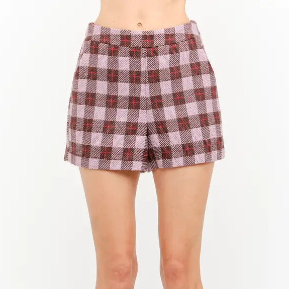Lyla Plaid Shorts