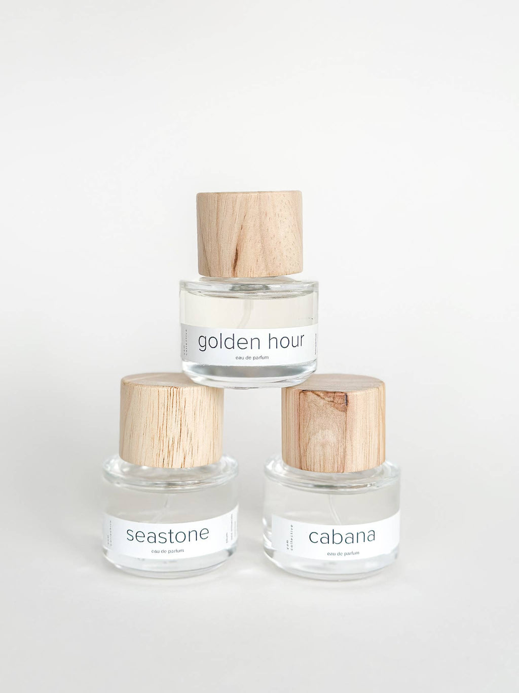 Eau de parfum: Sea Stone /marine minerals, cypress, plum