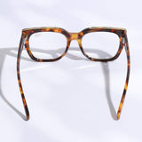 Wide Frame Glitter Side Fashion Reading Glasses