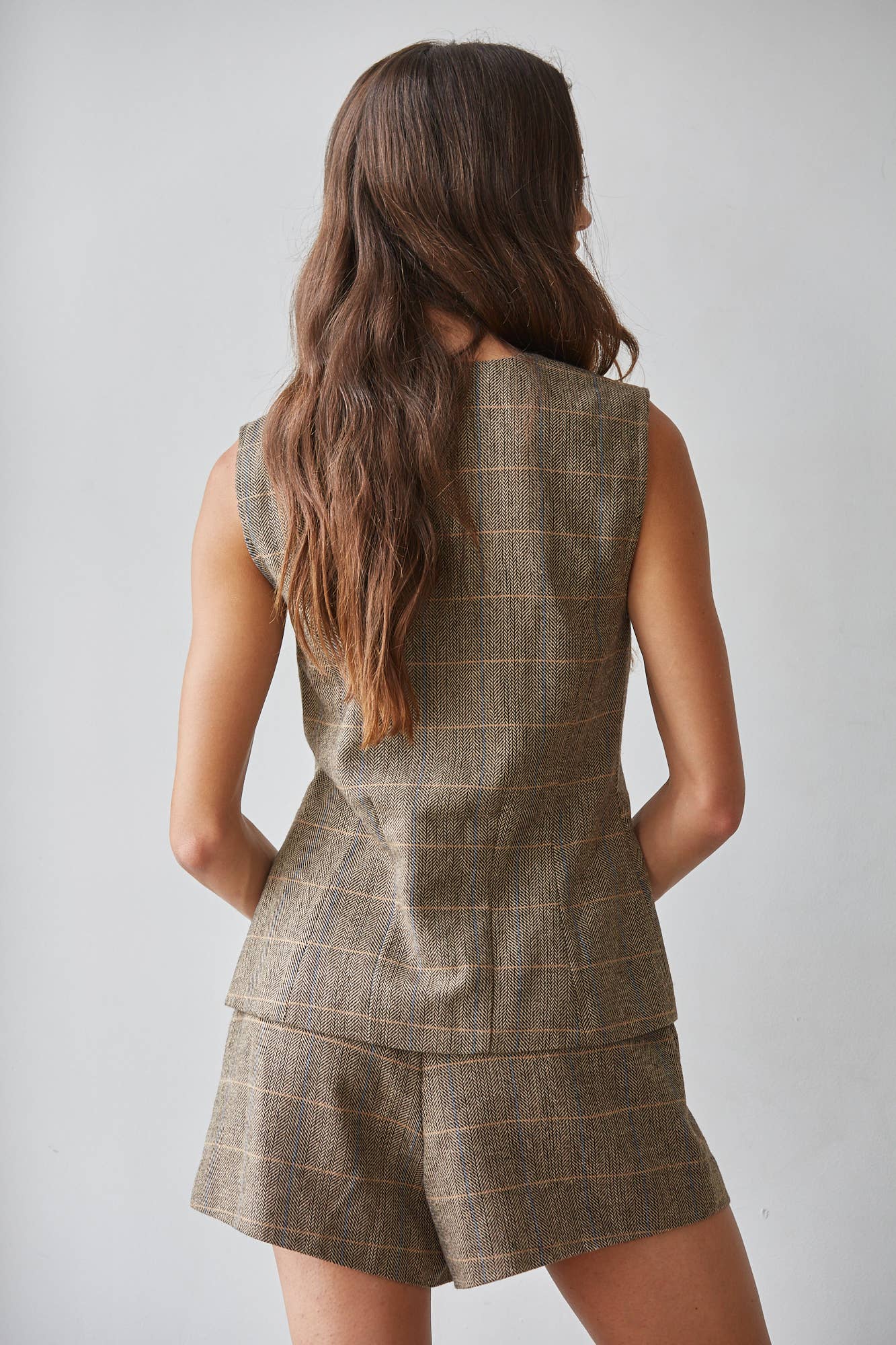 Odette Wool Button-Down Top