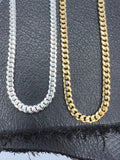 4mm Sterling Silver Miami Cuban Chain
