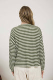 Stripe Textured Henley