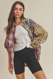 845AN Noelle Flannel Shirt 1