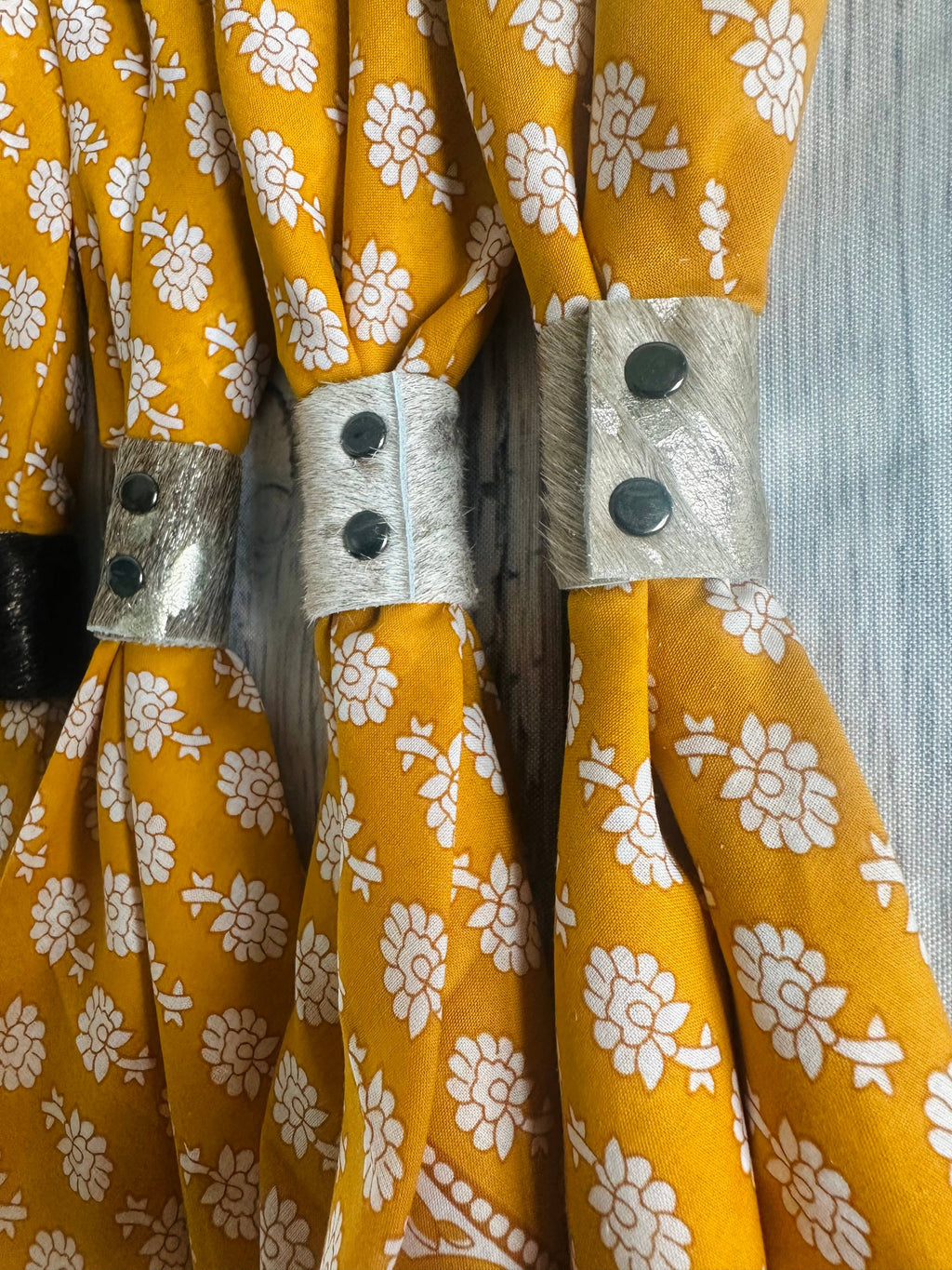 Yellow Floral Bandanas