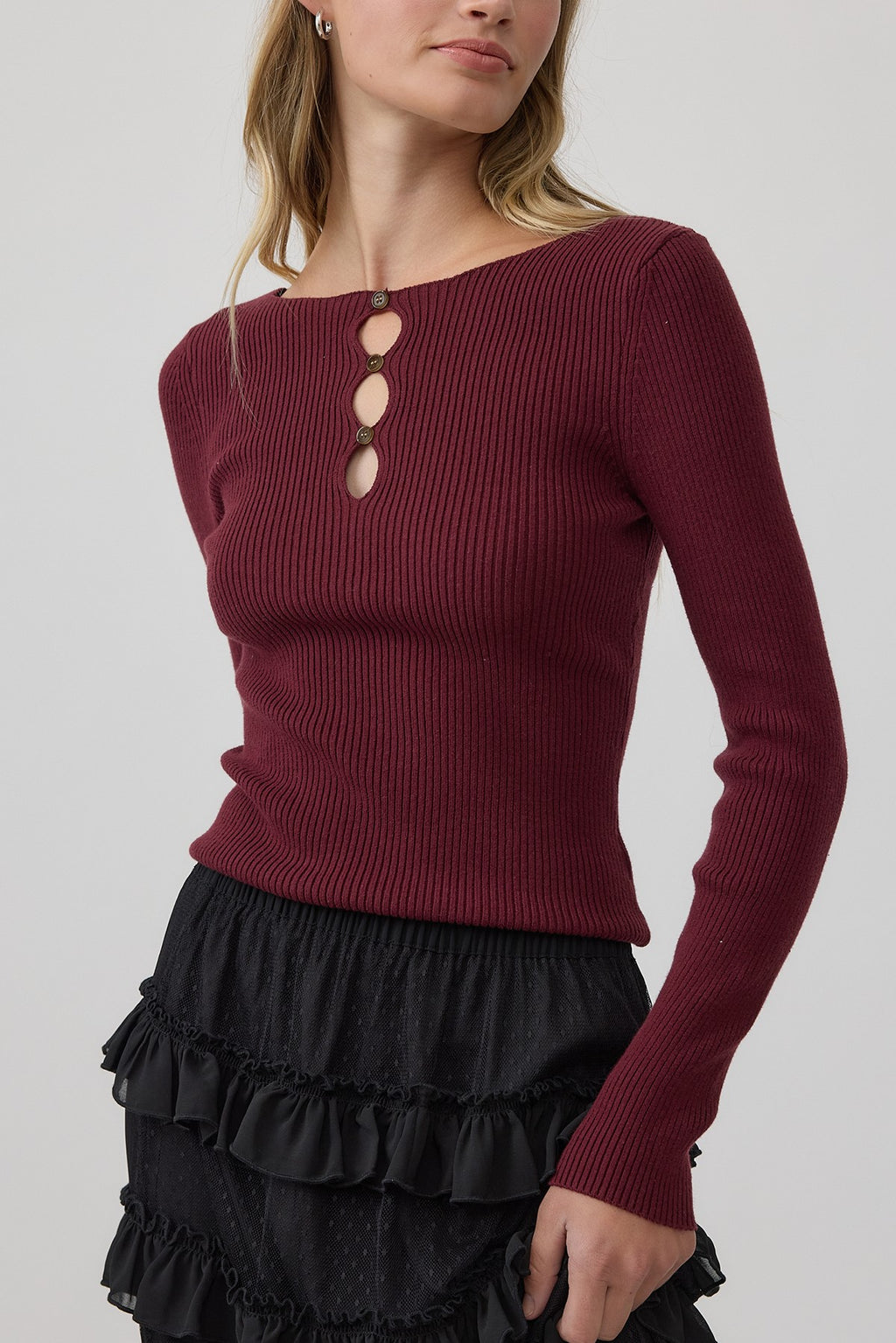 Dara Ribbed Top