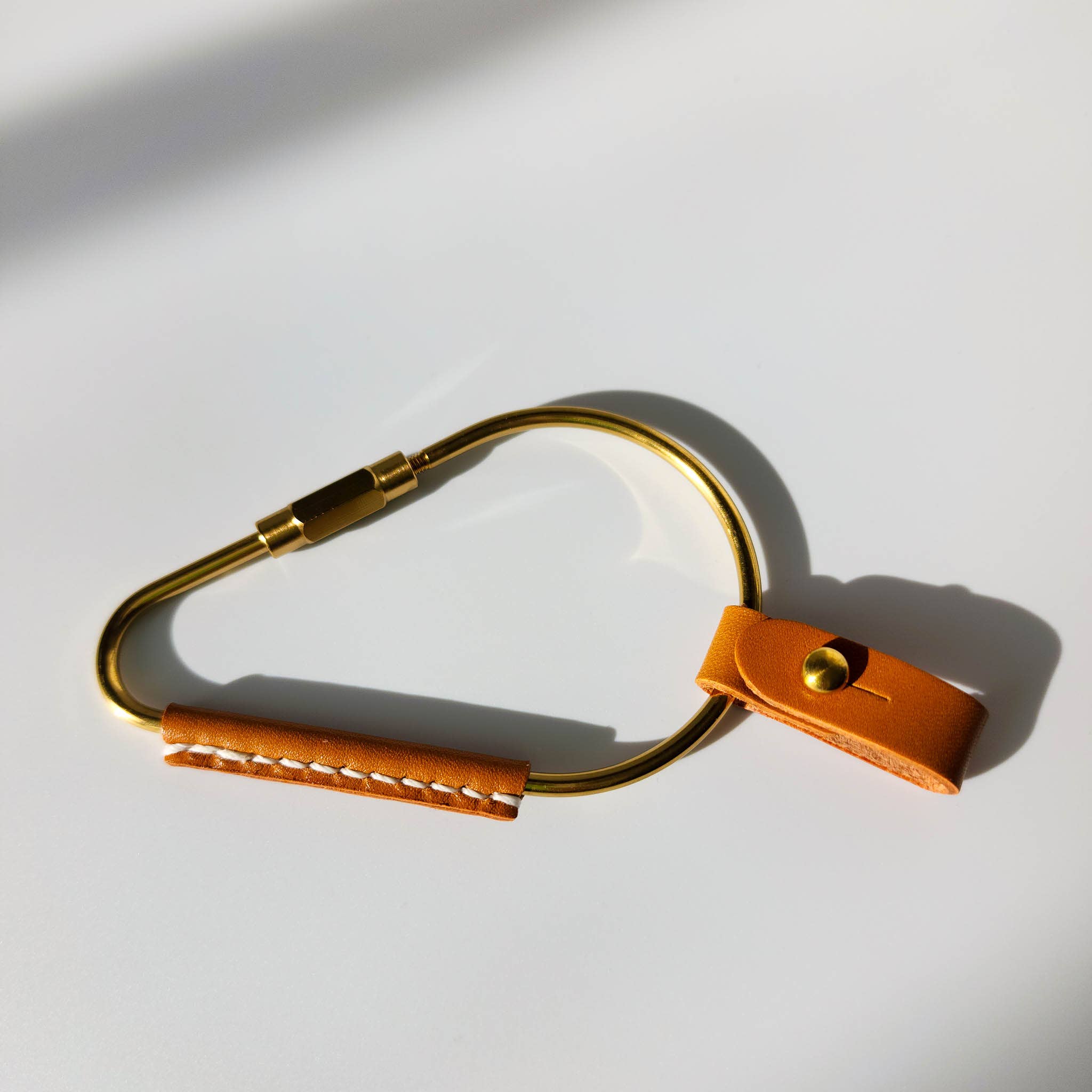 Brass Key Carabiner - “Pear"