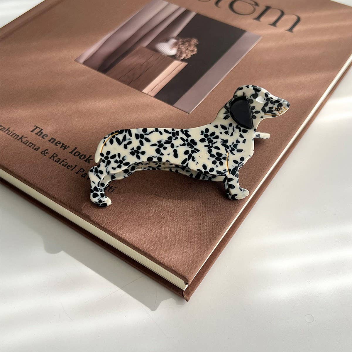 Dachshund Dog Hair Claw Clip