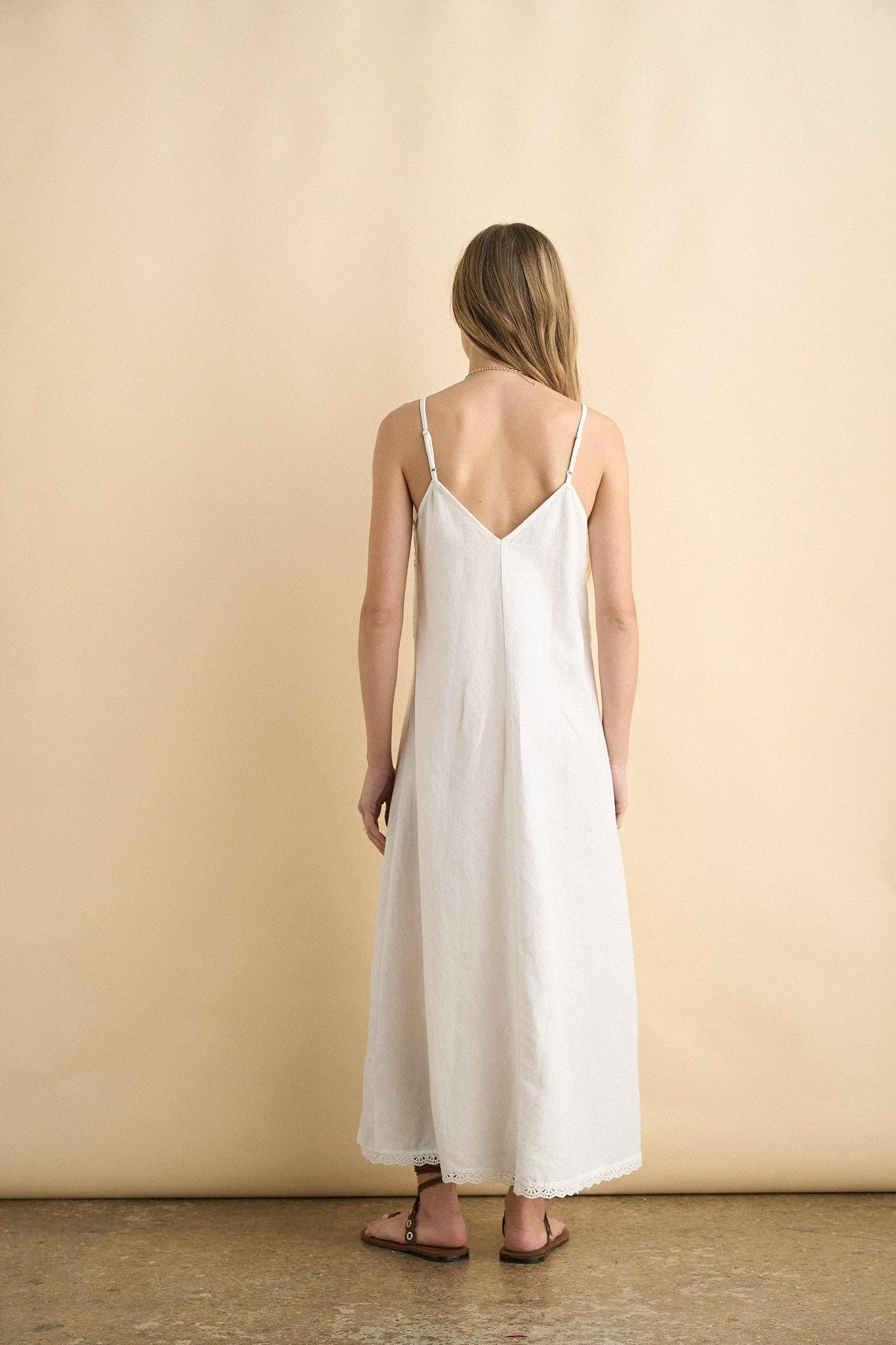 Lucie dress white