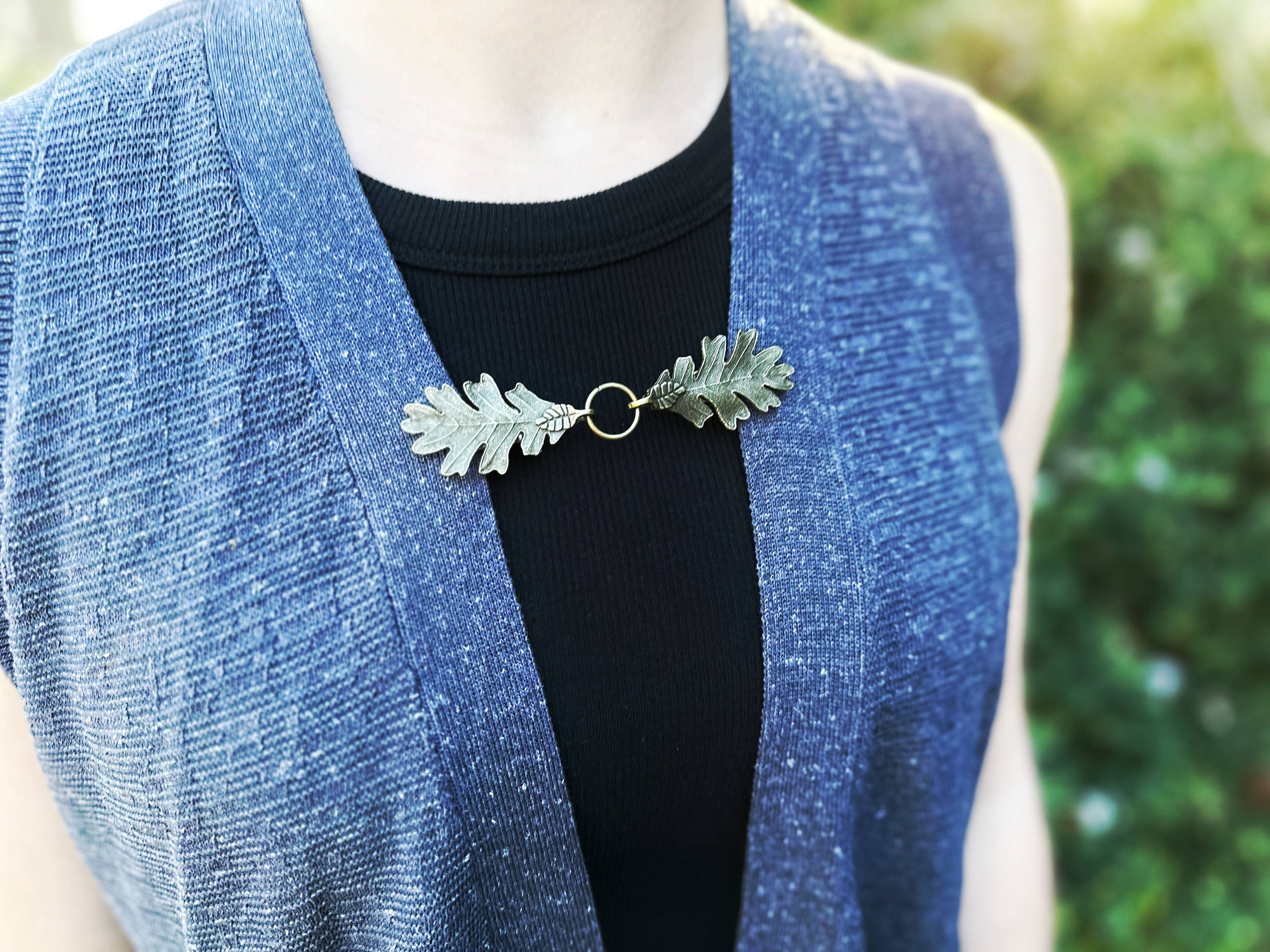 Cinch Clips for Clothing, Boho Renaissance Cloak Clasps