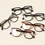 Unisex Classic Design Square Reading Glasses