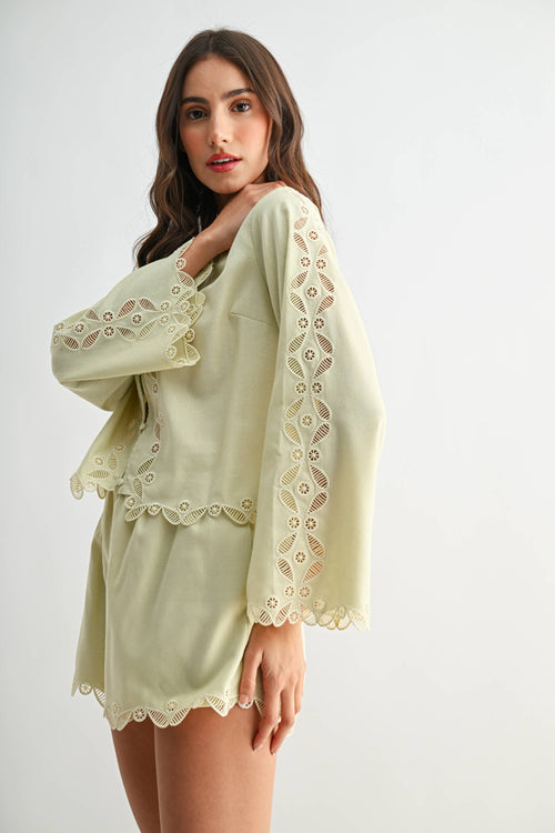 Claudia Lace Shorts