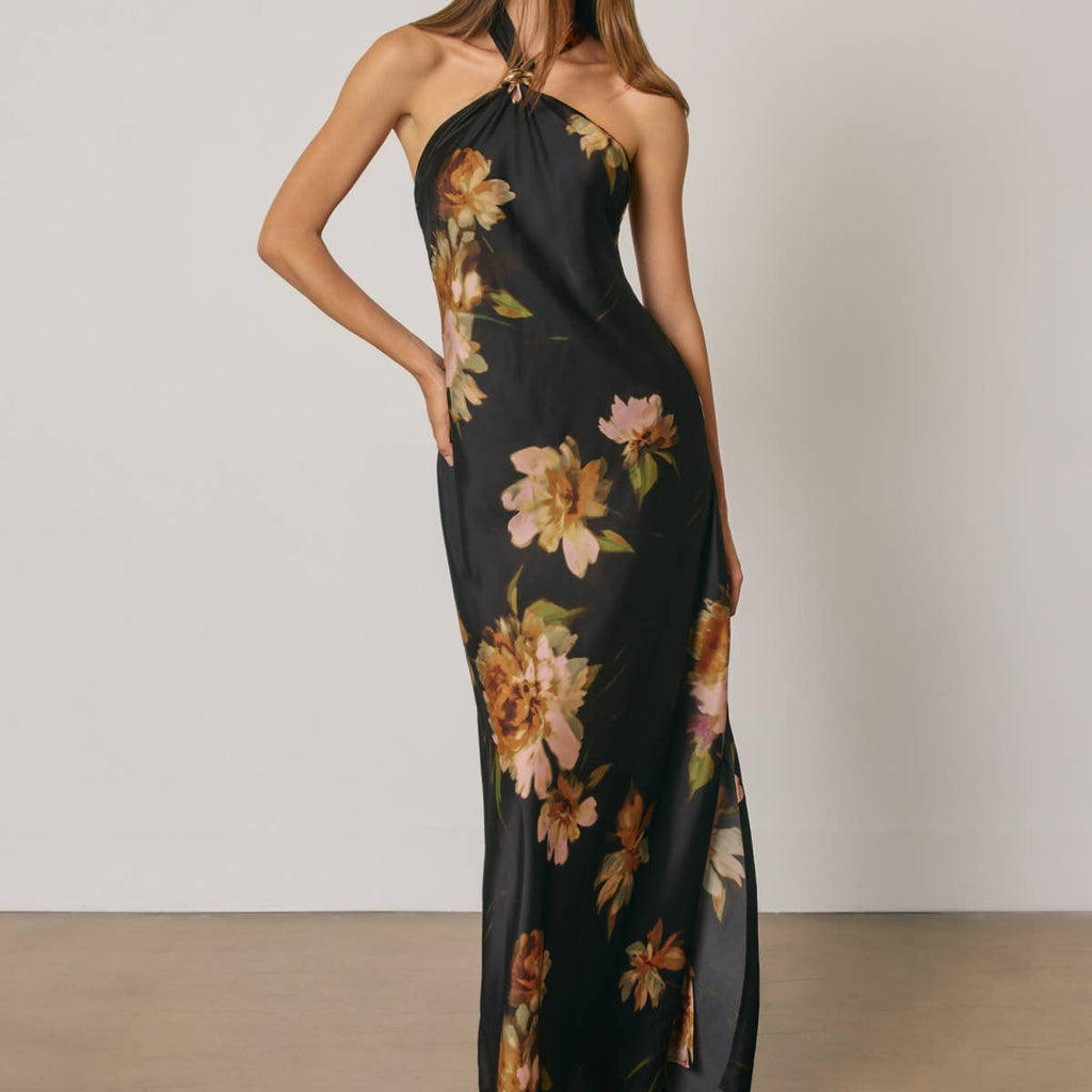 Celine Floral Maxi Dress
