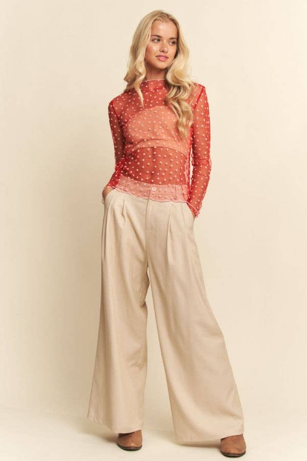 MESH LAYERING TOP
