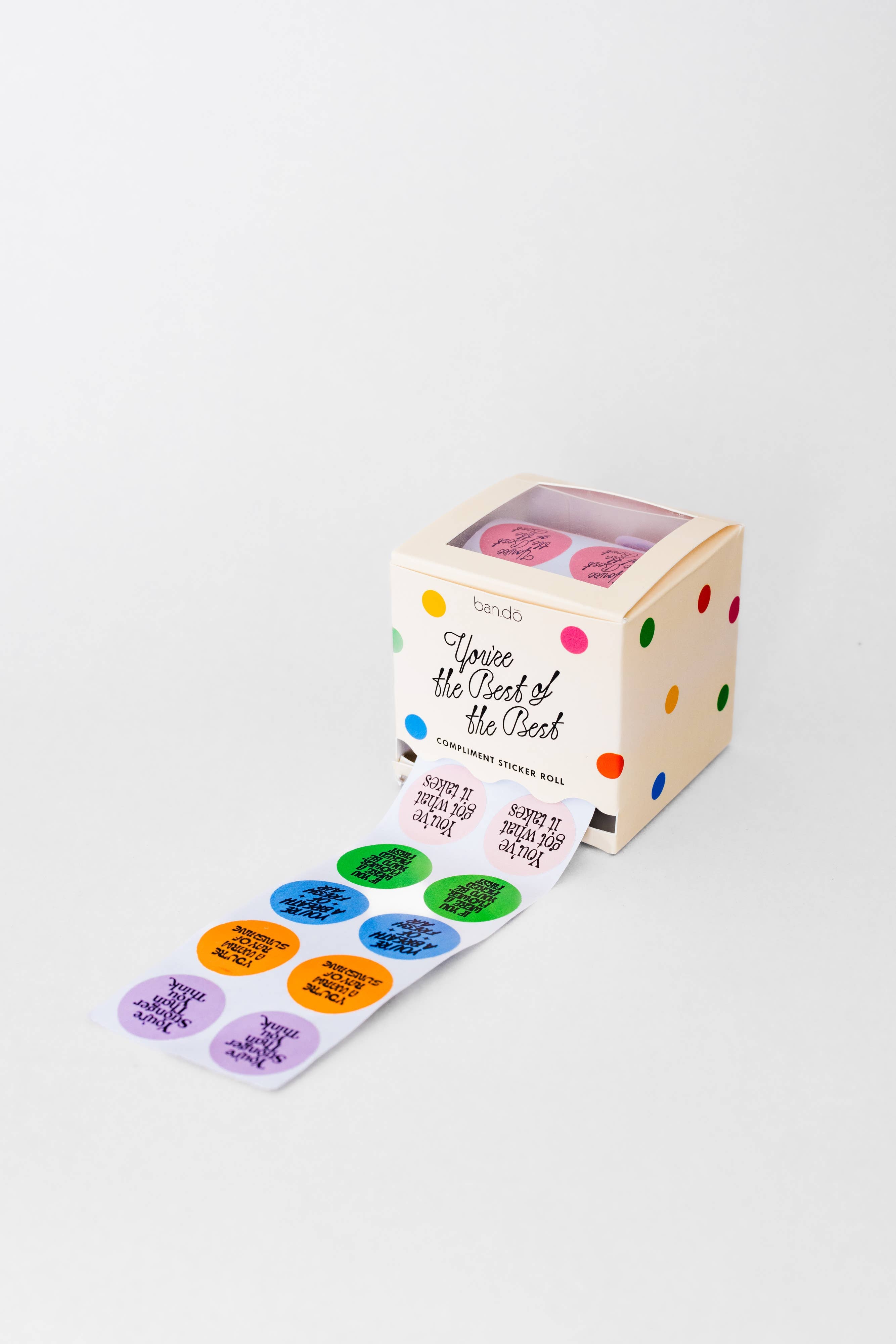 Sticker Roll, Compliments