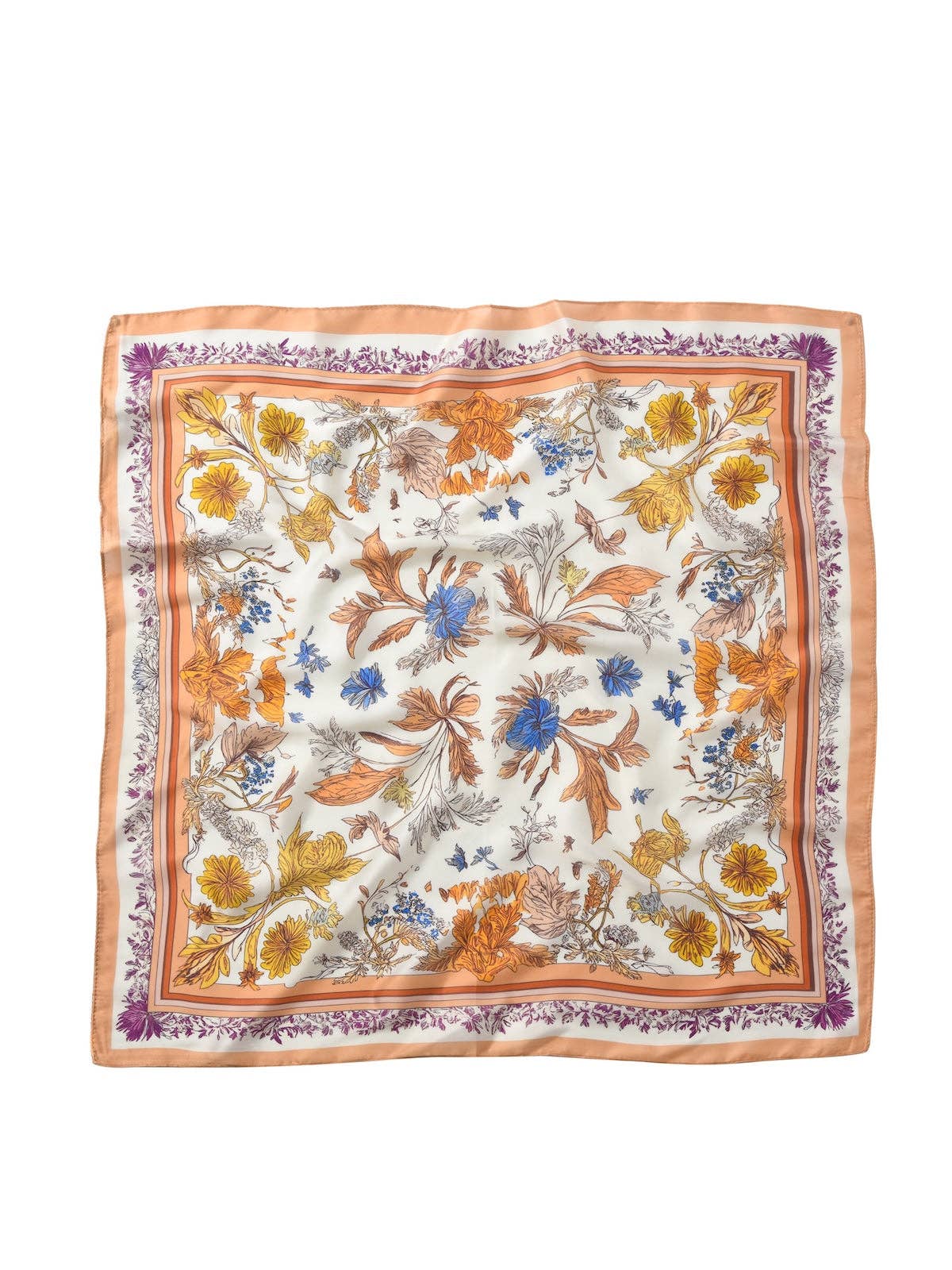 Dinah Botanical Square Scarf
