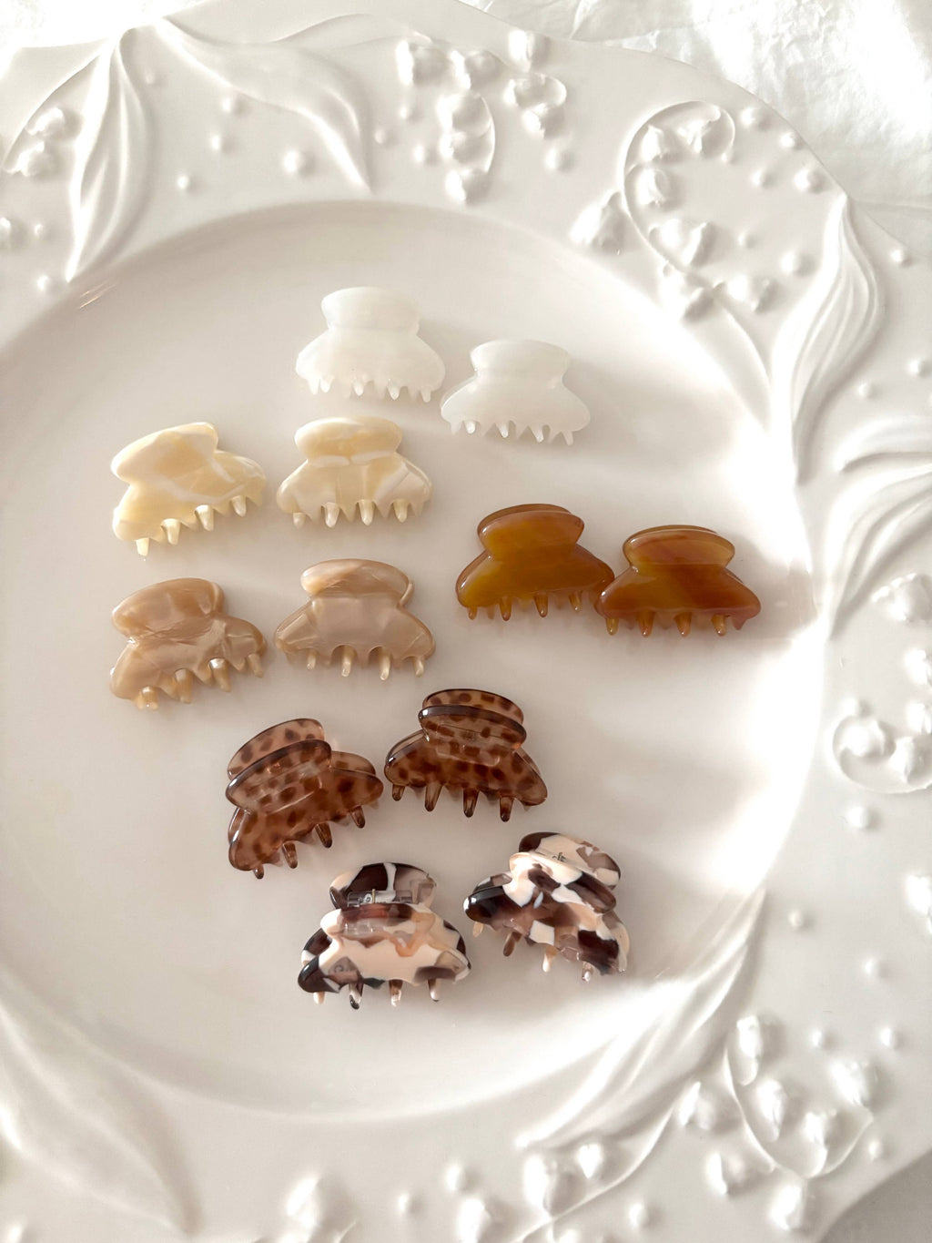 Mini Neutral Everyday Essential Hair Clips (DANIA)