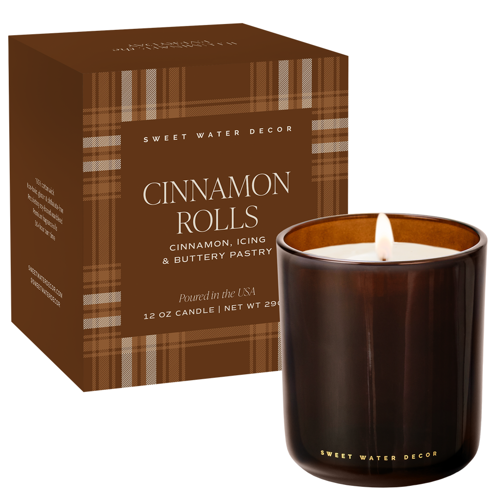 Cinnamon Roll 12oz Soy Candle
