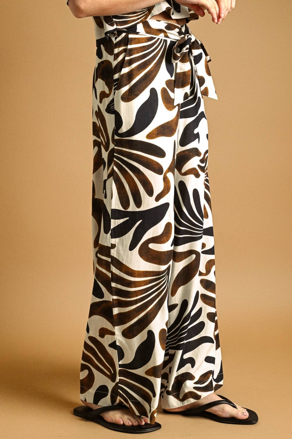 P6259ST   MULTI COLOR PRINTED TROUSERS