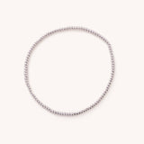 Waterproof Silver Ball Bracelets- small, medium or large