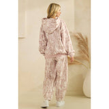 Printed Fleece Hoodie