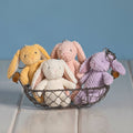 Nibbles Bunny Charm Keychain - 4 colors