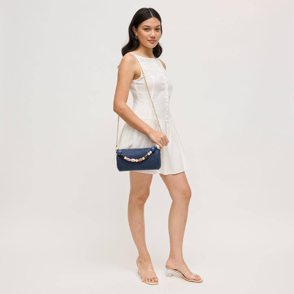 Rachel - Straw Clutch