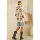 Printed Fleece Hoodie